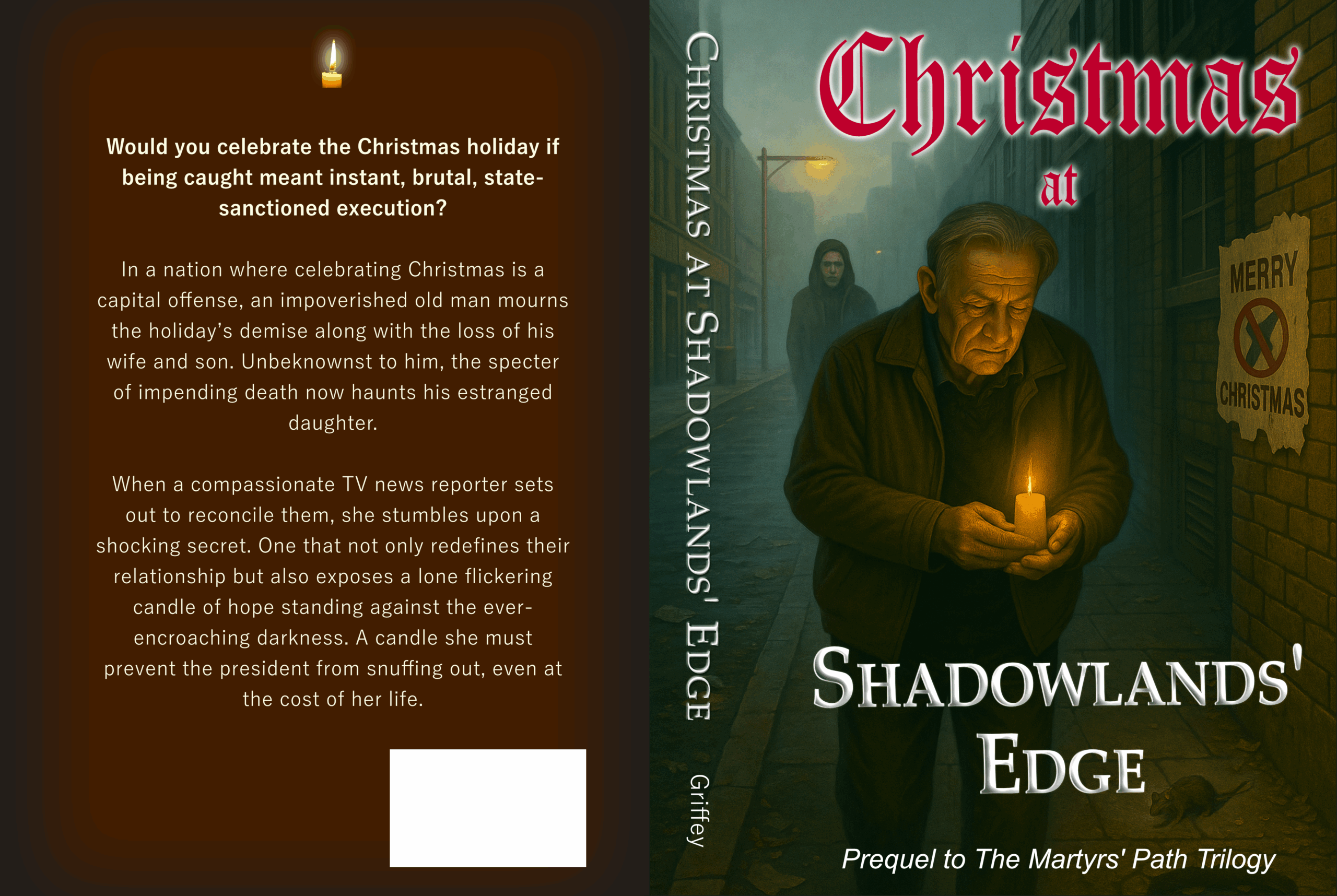 Christmas at Shadowlands' Edge Hardbook Cover Art